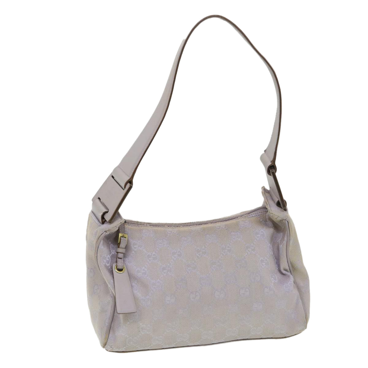 GUCCI GG Canvas Shoulder Bag Purple 92699  39197