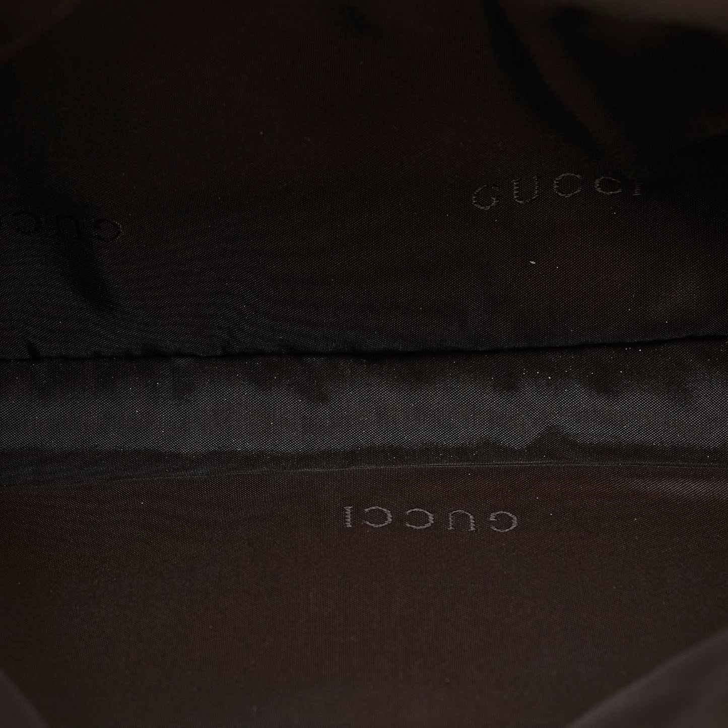 GUCCI Jackie Canvas Shoulder Bag
