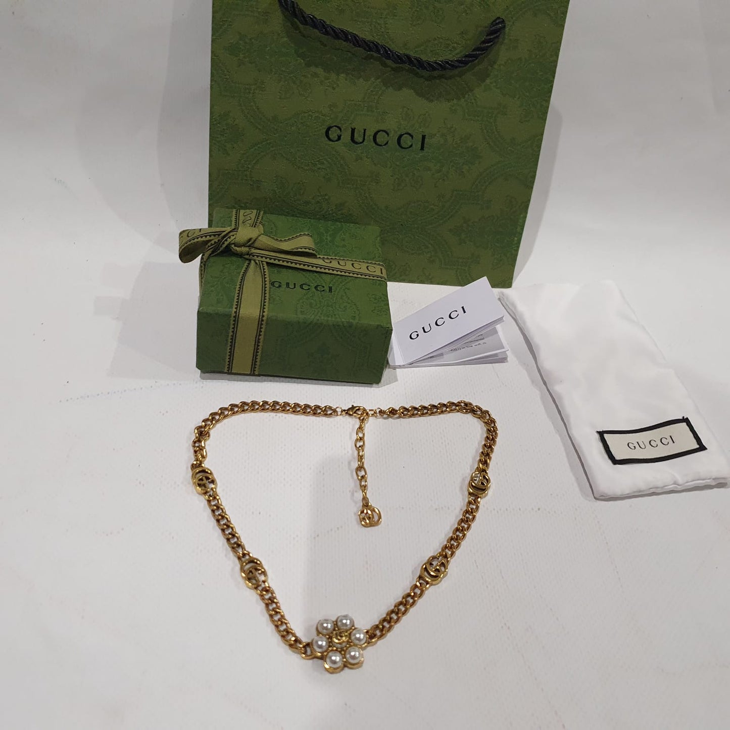 Gucci  Necklace and Bracelet