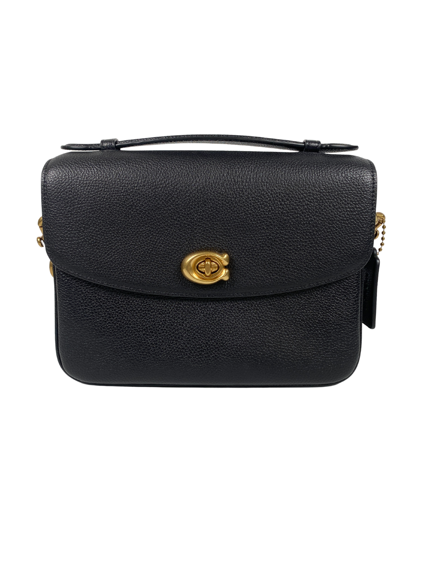 COACH - CASSIE CROSSBODY BAG BLACK LEATHER