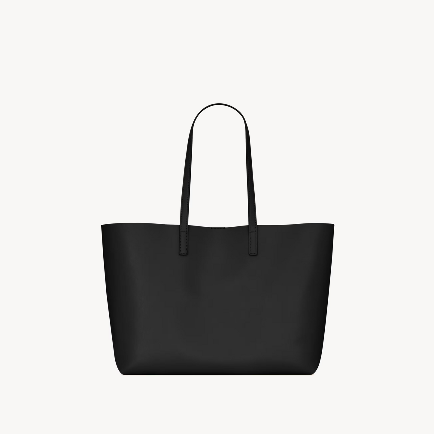 Saint Laurent Large Leather East/West Tote Bag – Cassandre Charm
