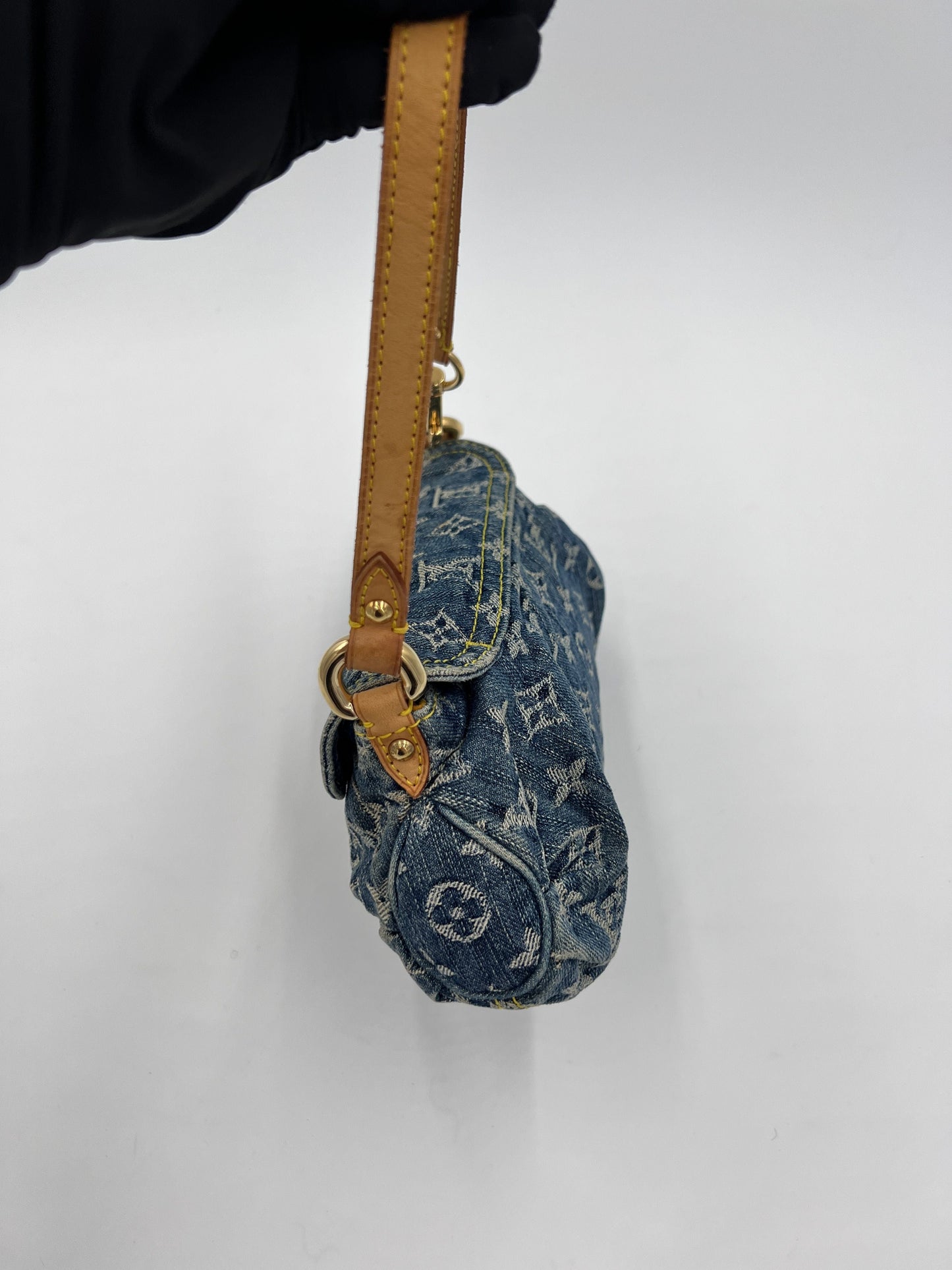 Louis Vuitton LV Monogram Pleaty Mini Vintage - Blue Shoulder Bags, Handbags AE605O