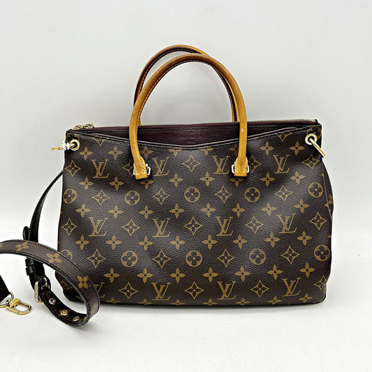 Louis Vuitton Monogram Pallas MM - Handle Bags, Handbags LA2230
