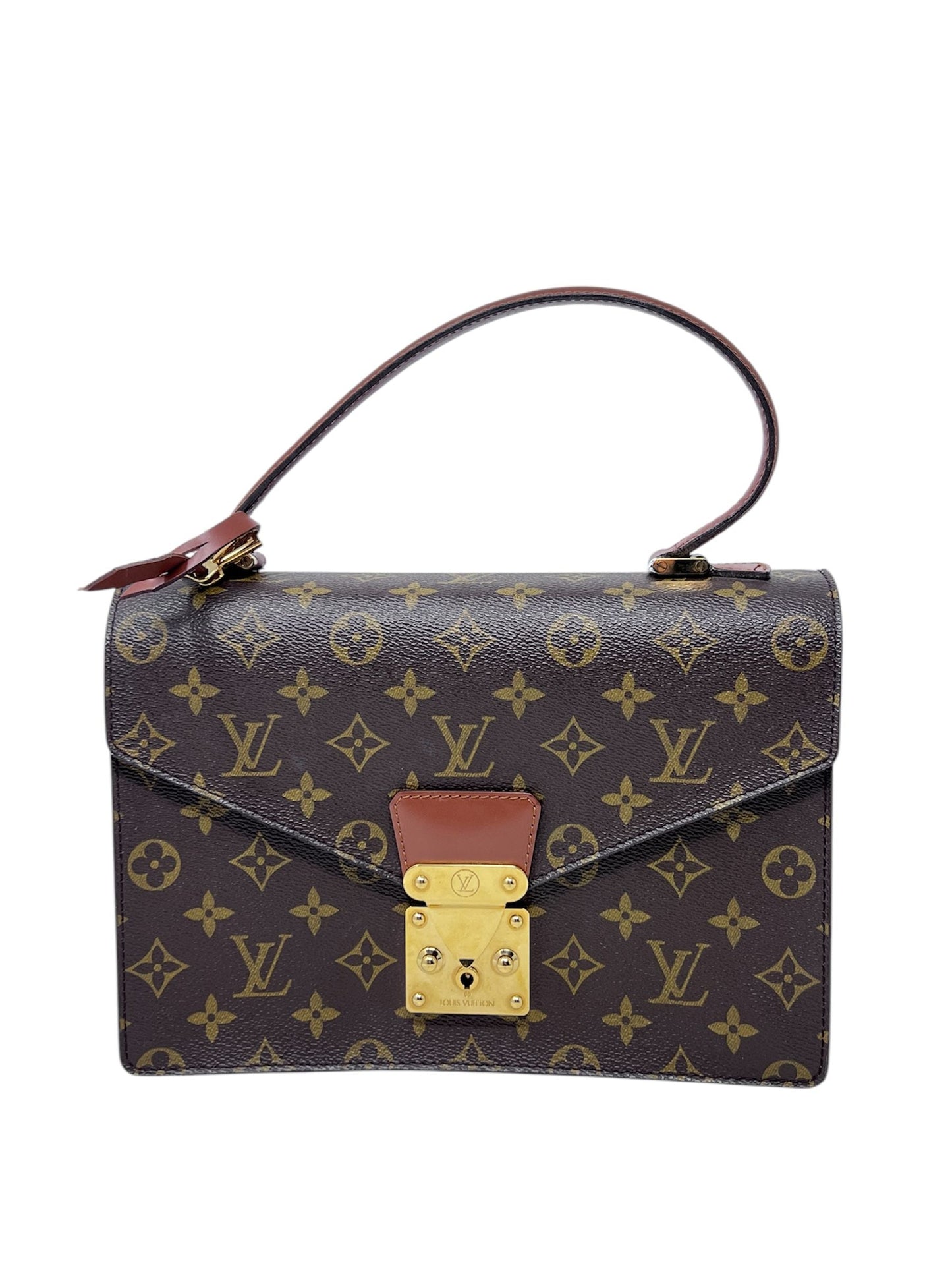 Louis Vuitton | Bags | Louis Vuitton Monceau 28 2way Shoulder Hand Bag Monogram Leather AG038O