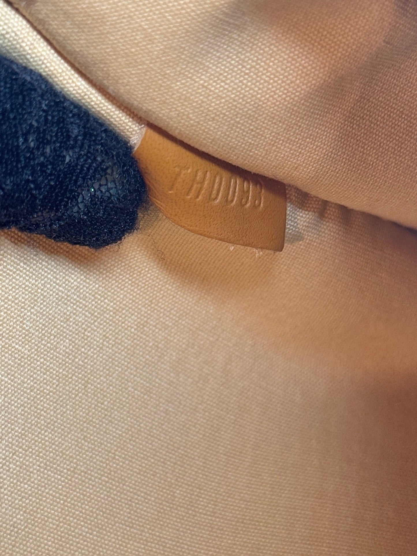 Louis Vuitton Vintage 2003 Beige Mini Lin Monogram Canvas Marjorie Shoulder Pochette Bag