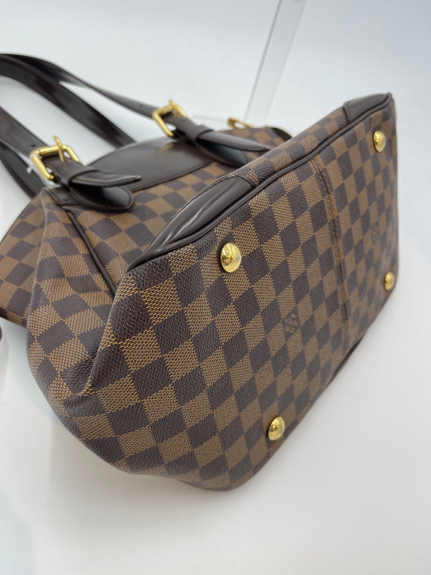 Louis Vuitton Damier Ebene Verona MM - Brown Shoulder Bags, Handbags AG376O