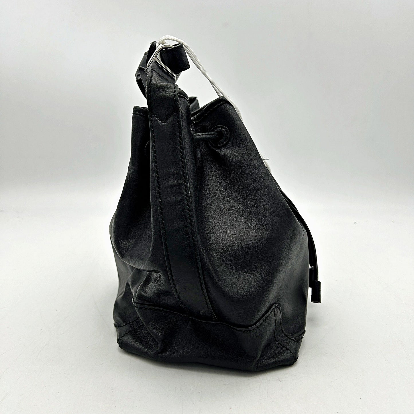 Balenciaga Leather Bucket Bag - Black Bucket Bags, Handbags LA30146