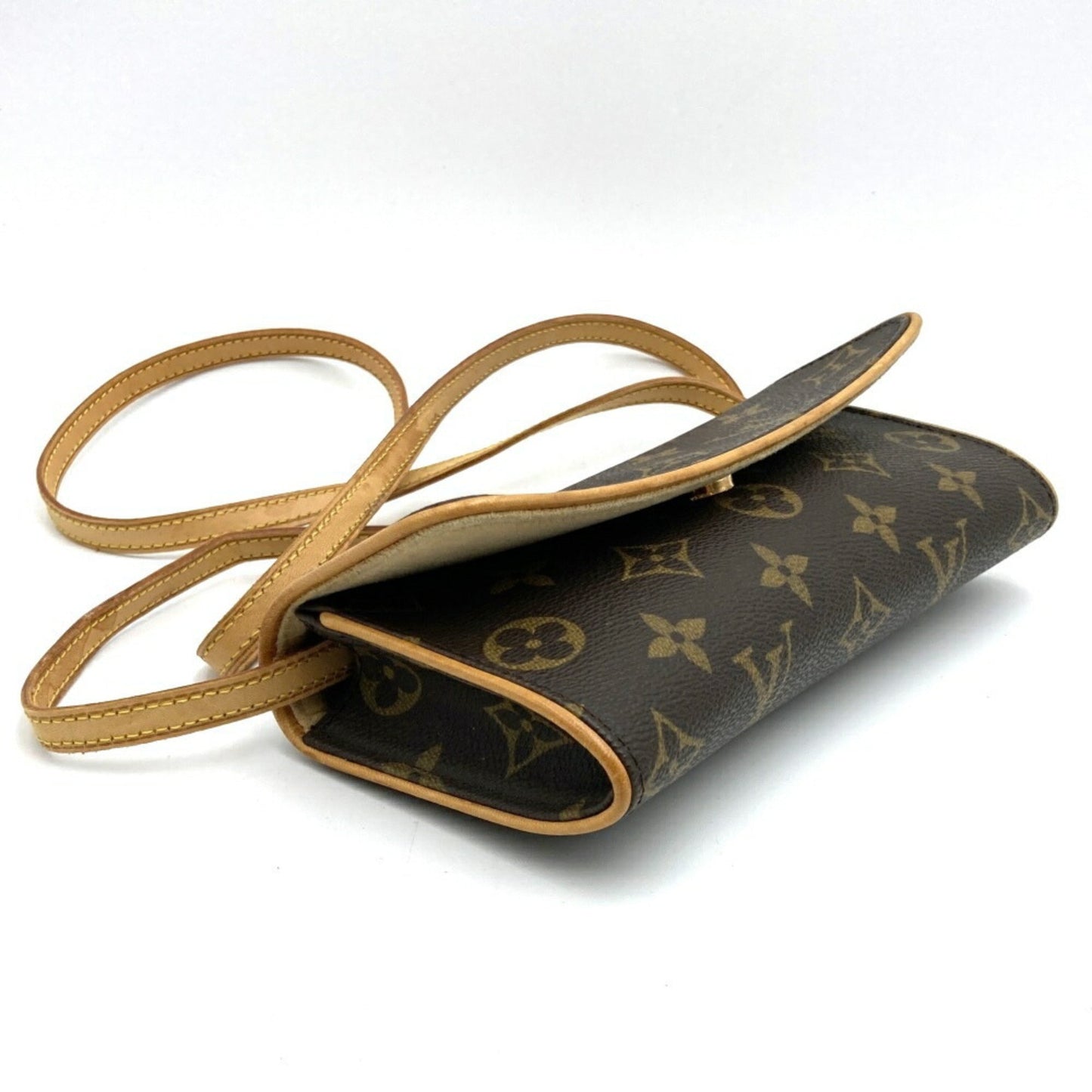 Louis Vuitton  Monogram Canvas Pochette Shoulder Bag