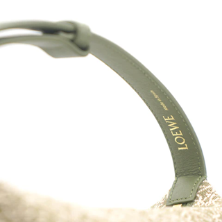 LOEWE Small Cubi Anagram Jacquard Canvas Shoulder Bag