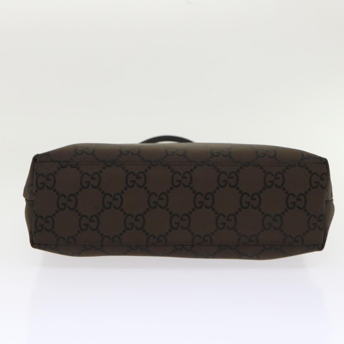 GUCCI GG Canvas Shoulder Bag Nylon Brown 0013102  46114