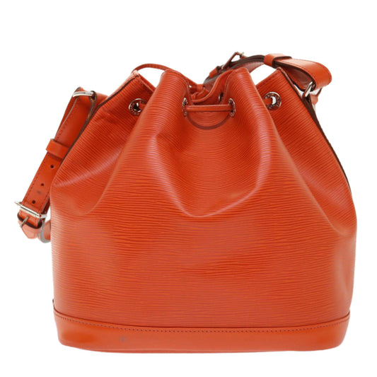 LOUIS VUITTON Epi Noe Shoulder Bag Orange M40677 LV Auth 46349