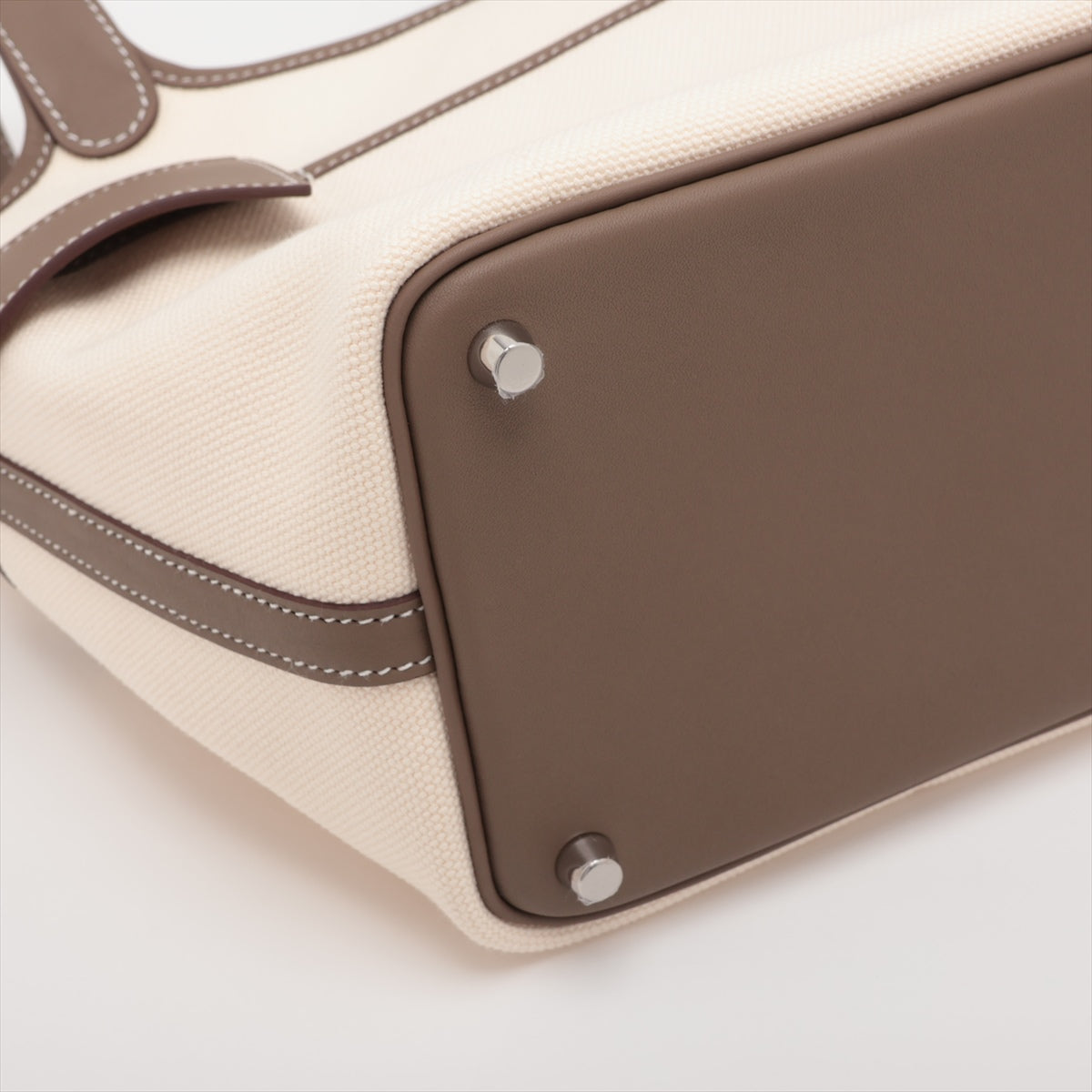 Hermes Picotin Lock 18 PM Cargo Tuareg Elan x  Etoupe Silver  W2024