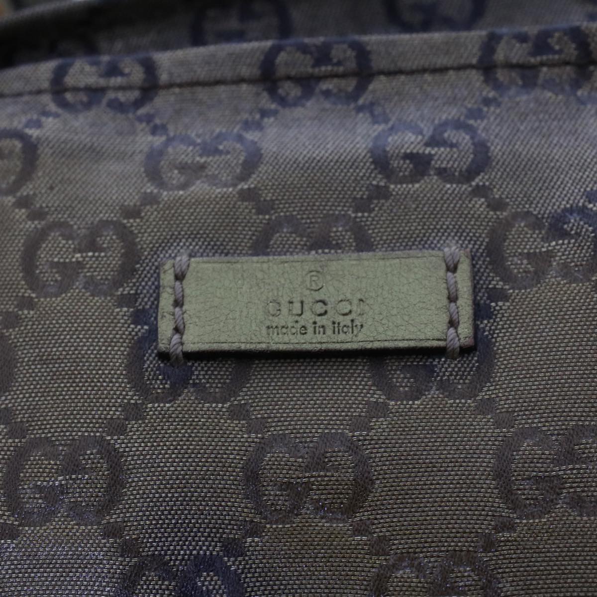 GUCCI GG Canvas Shoulder Bag Beige 131228  47214
