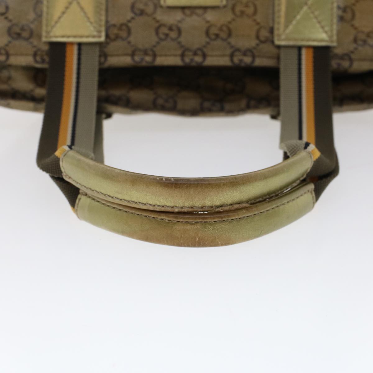 GUCCI GG Canvas Shoulder Bag Beige 131228  47214