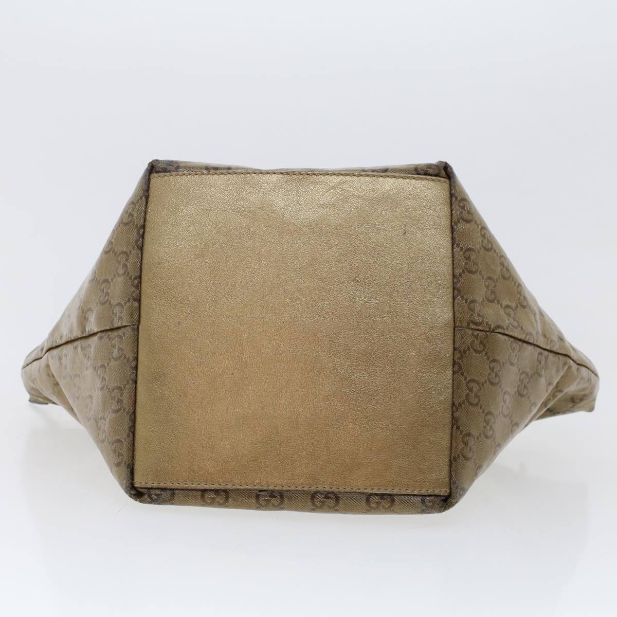 GUCCI GG Canvas Shoulder Bag Beige 131228  47214