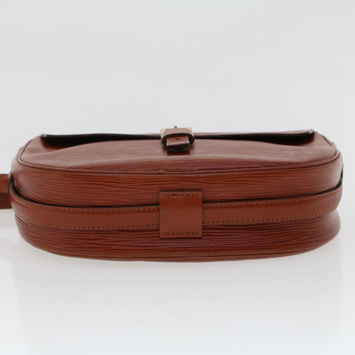 LOUIS VUITTON Epi June Feuille Shoulder Bag Kenya Brown M52153 LV  47955