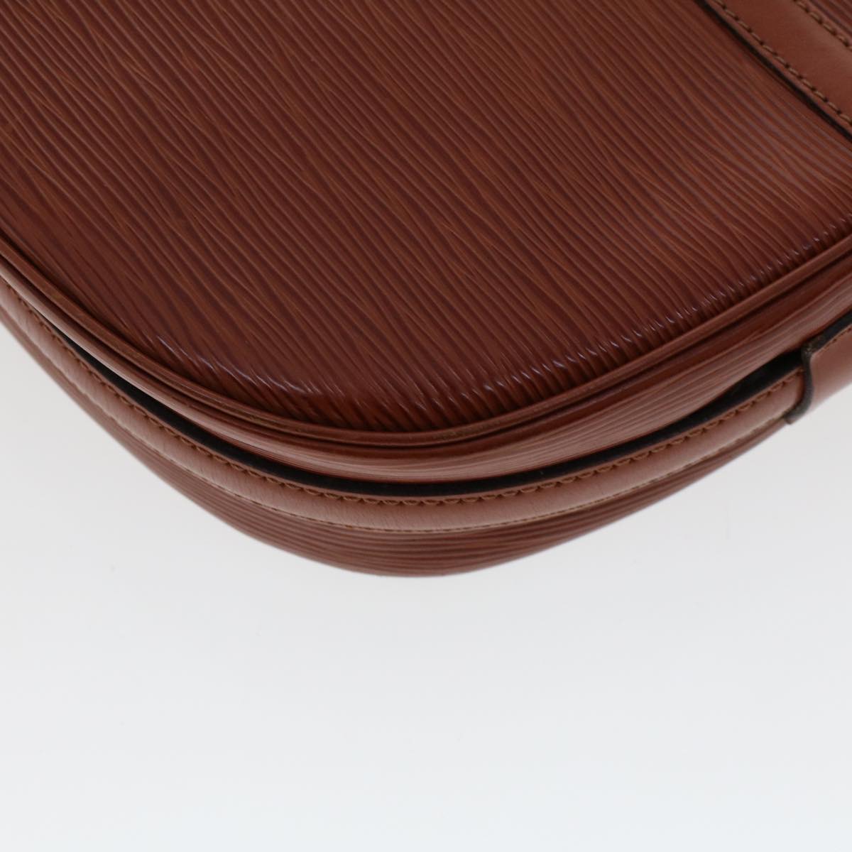LOUIS VUITTON Epi June Feuille Shoulder Bag Kenya Brown M52153 LV  47955