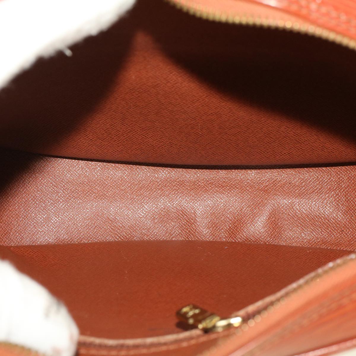 LOUIS VUITTON Epi June Feuille Shoulder Bag Kenya Brown M52153 LV  47955