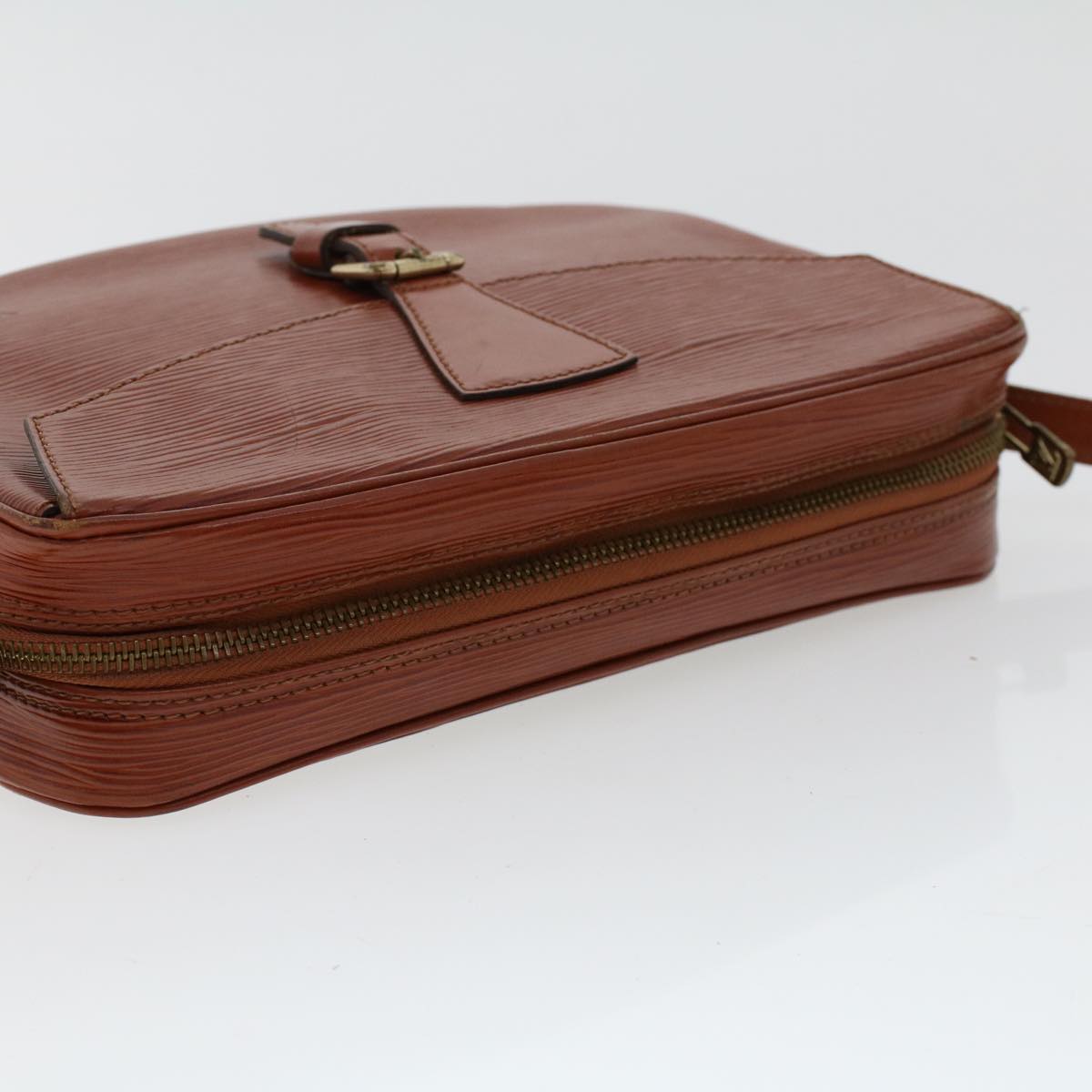 LOUIS VUITTON Epi June Feuille Shoulder Bag Kenya Brown M52153 LV  47955