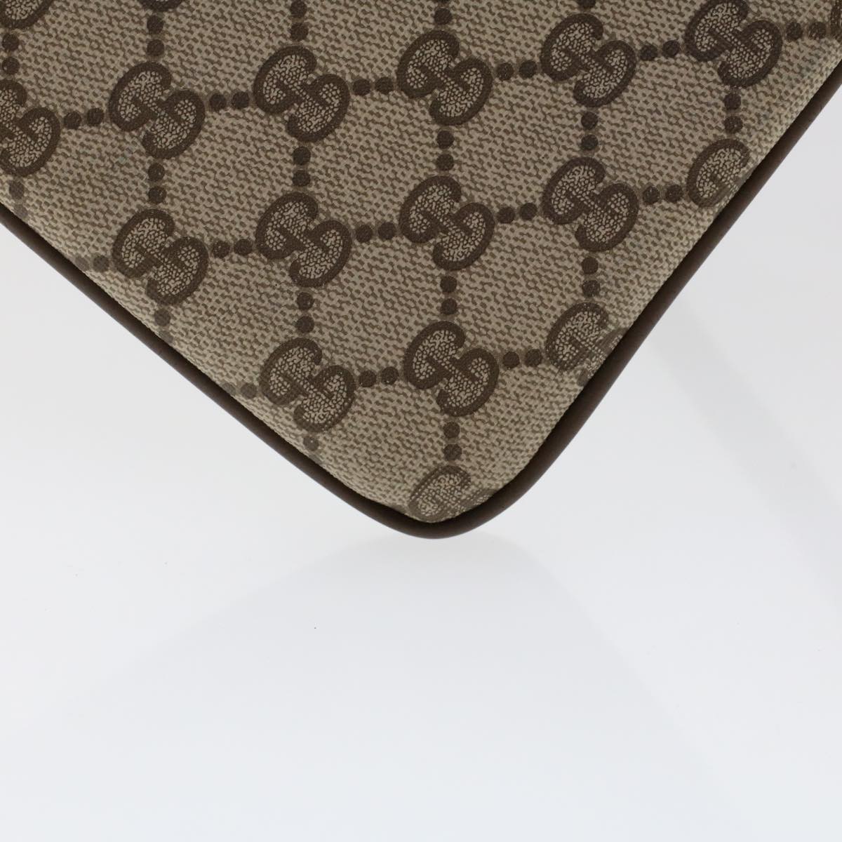 GUCCI GG Canvas Web Sherry Line Shoulder Bag Beige Red 904.02.035..  48148