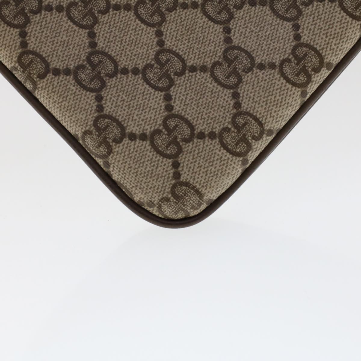 GUCCI GG Canvas Web Sherry Line Shoulder Bag Beige Red 904.02.035..  48148