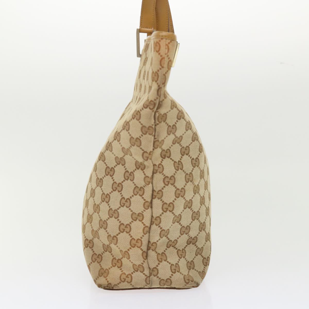 GUCCI GG Canvas Tote Bag Beige  48448