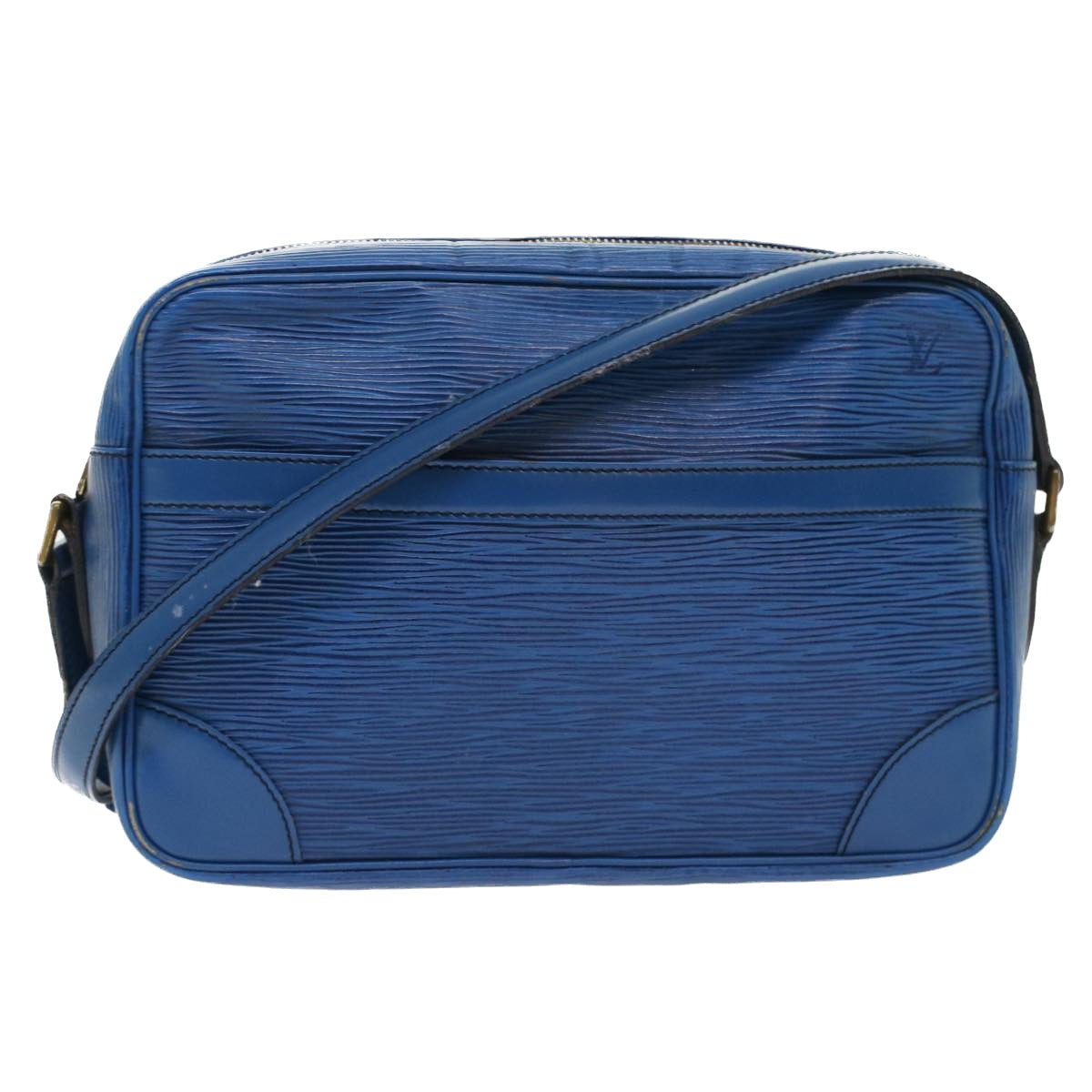 LOUIS VUITTON Epi Trocadero 27 Shoulder Bag Blue M52315 LV  48740