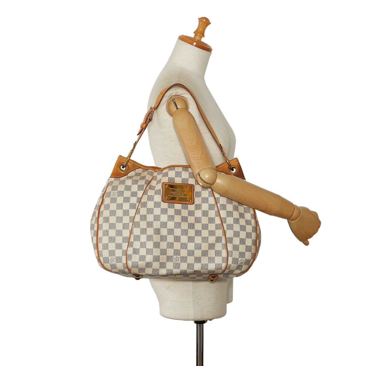 LOUIS VUITTON Damier Azur Galliera PM Shoulder Bag