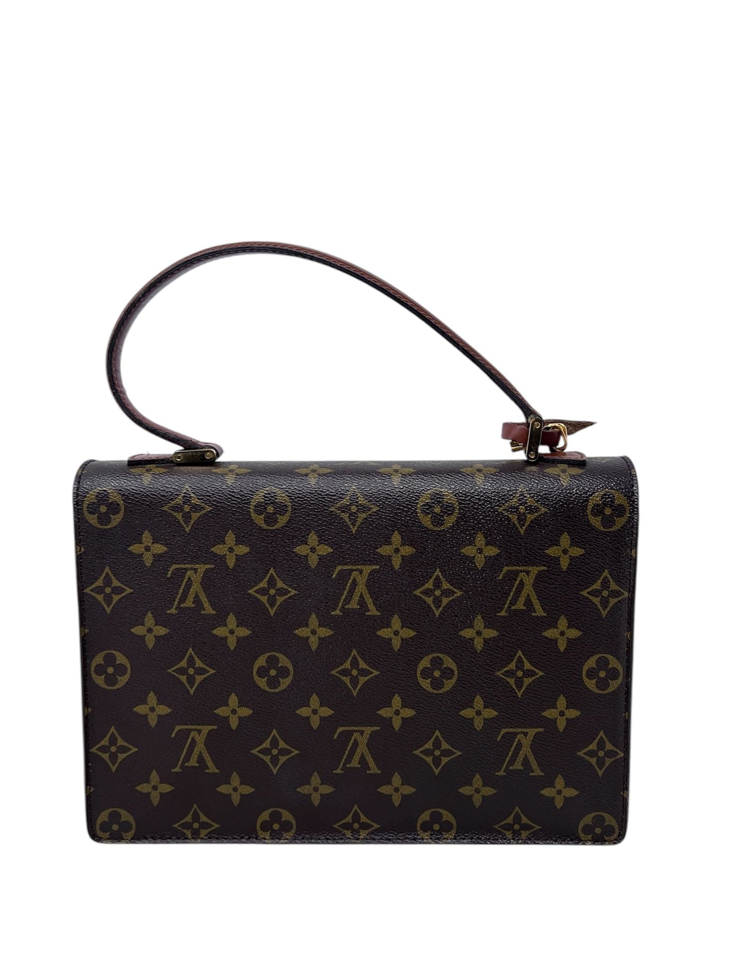 Louis Vuitton | Bags | Louis Vuitton Monceau 28 2way Shoulder Hand Bag Monogram Leather AG038O