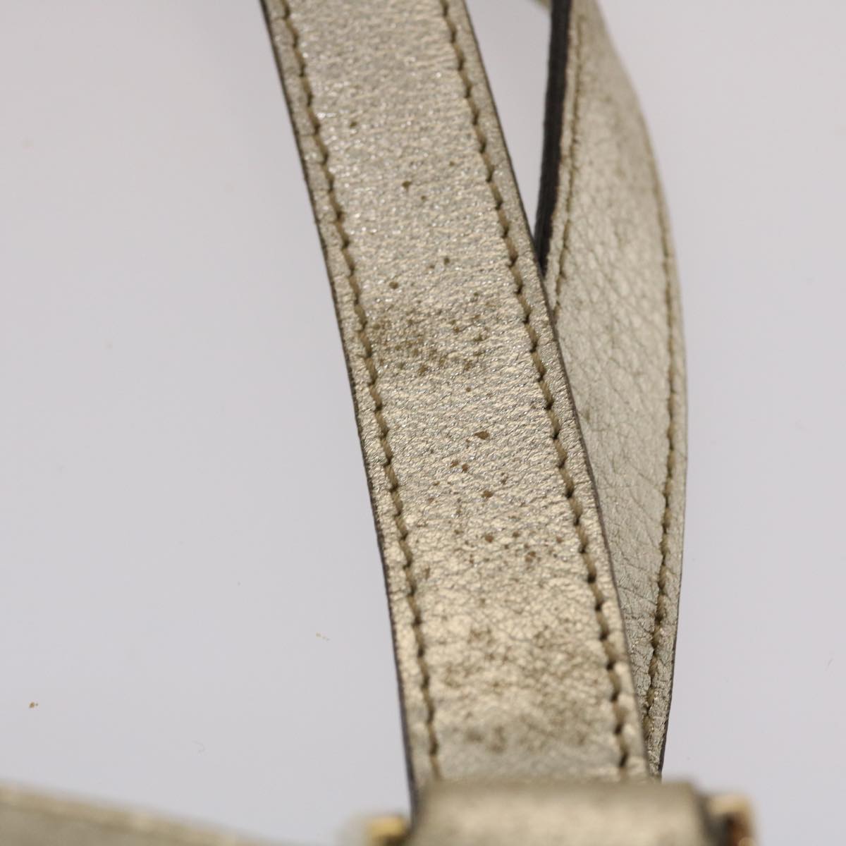 GUCCI GG Canvas Tote Bag Beige Gold  49062