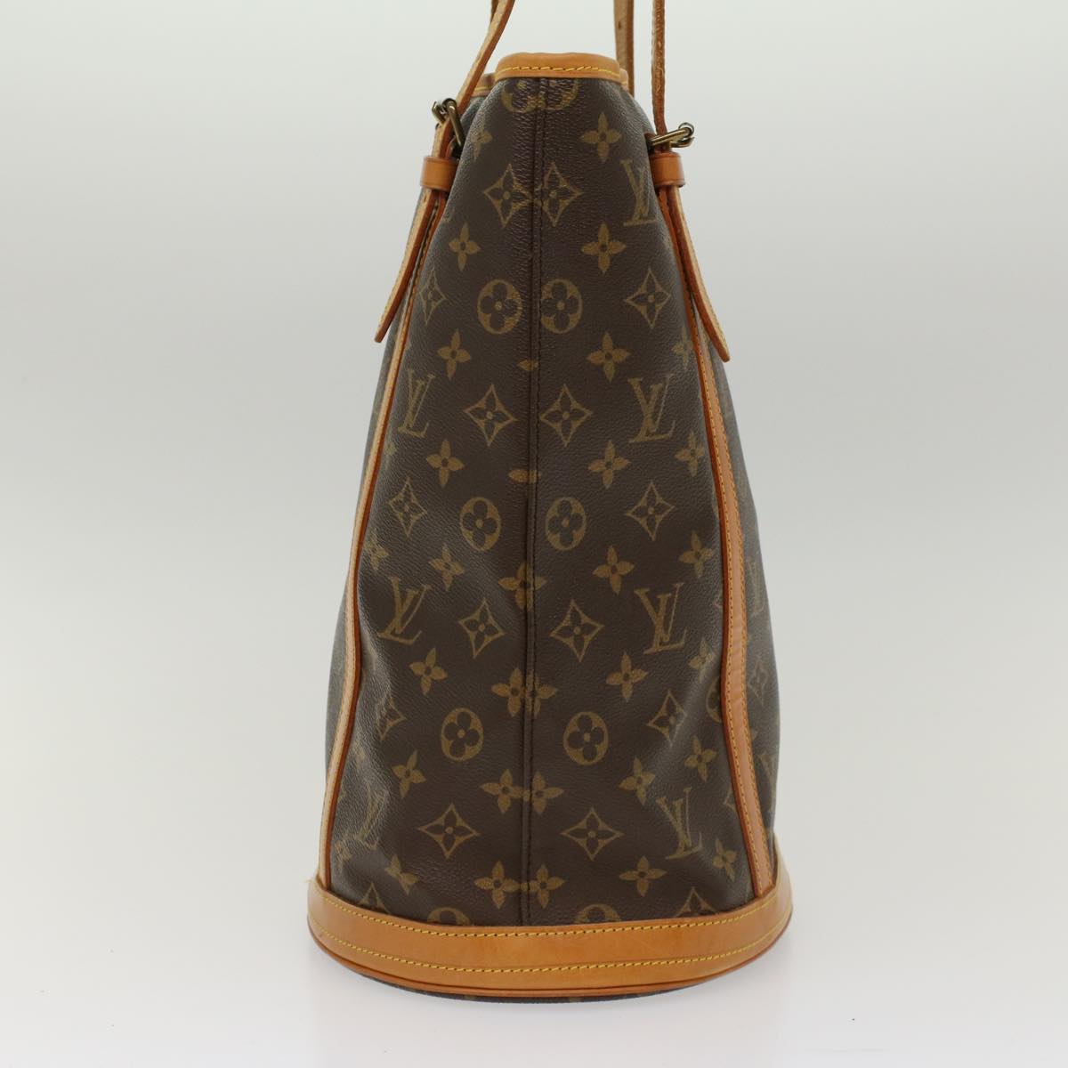 LOUIS VUITTON Monogram Bucket GM Shoulder Bag M42236 LV Auth 49236