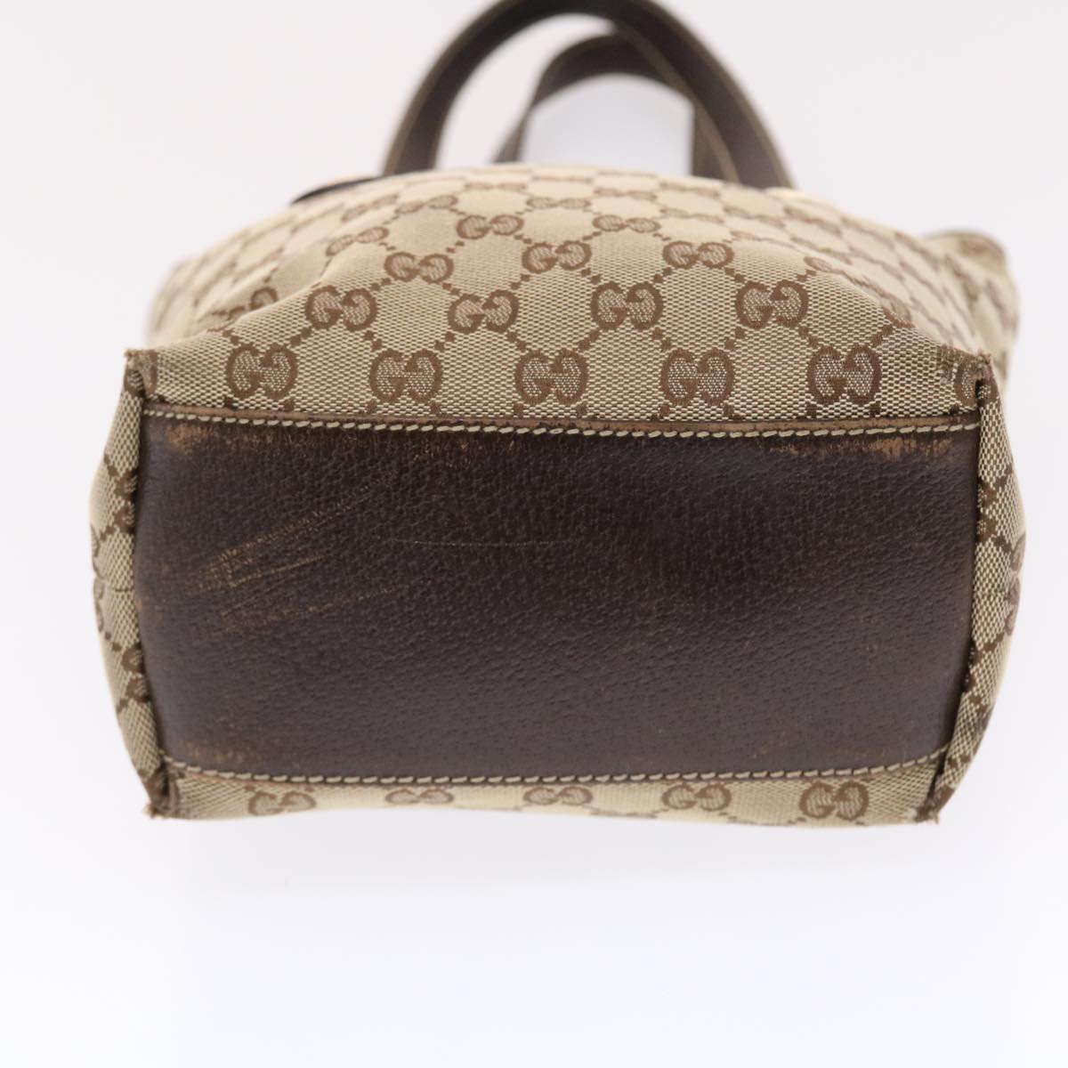 GUCCI GG Canvas Tote Bag Beige 153361  49790