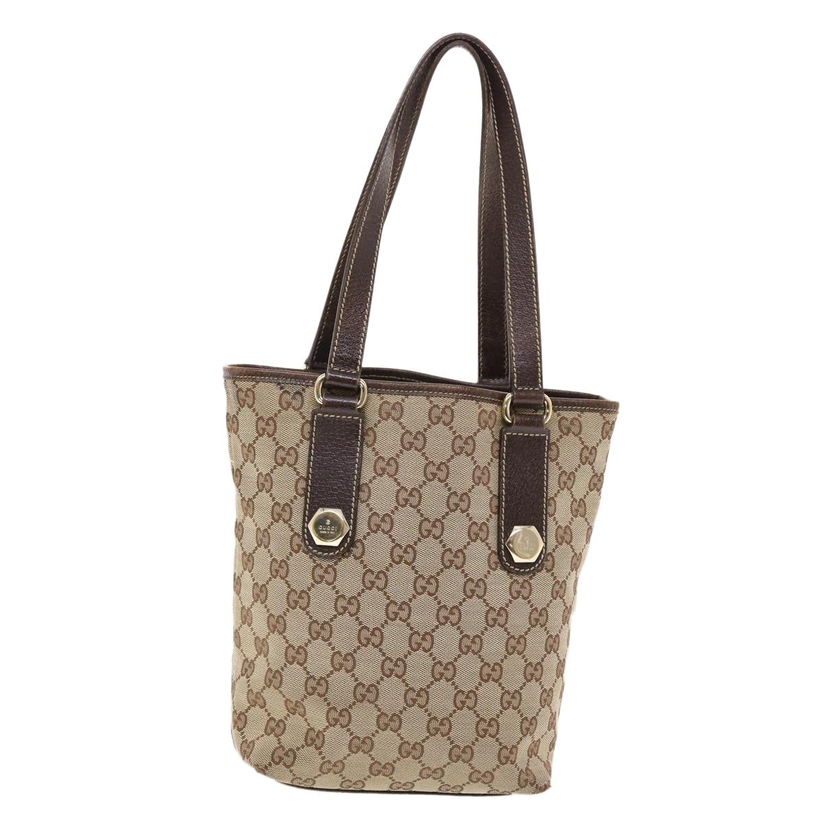 GUCCI GG Canvas Tote Bag Beige 153361  49790