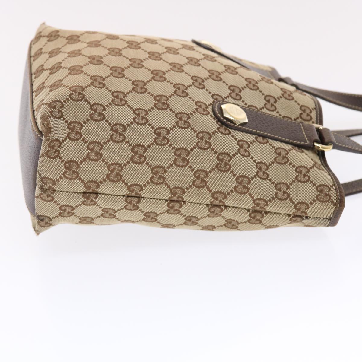 GUCCI GG Canvas Tote Bag Beige 153361  49790
