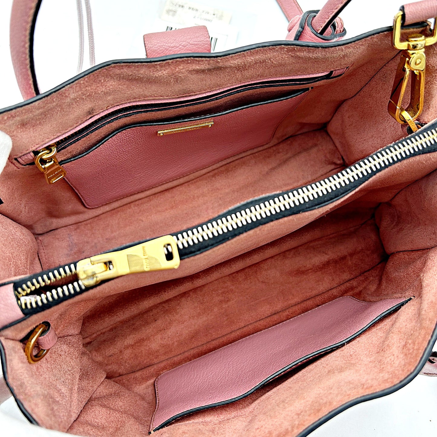 Miu Miu | Bags | Miu Miu Madras Tote Bag LA7542