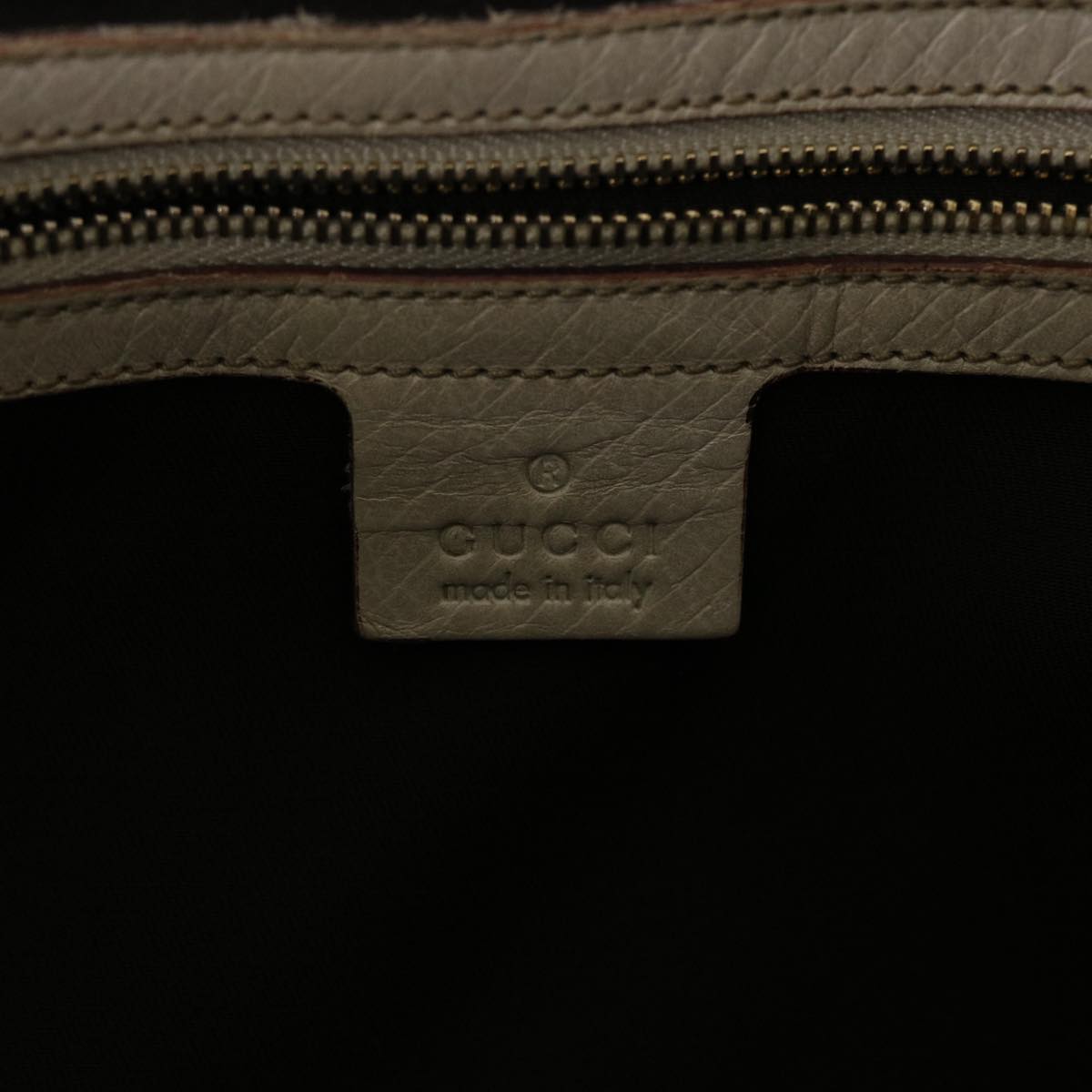 GUCCI GG Canvas Sherry Line Shoulder Bag Beige White 137385  49887
