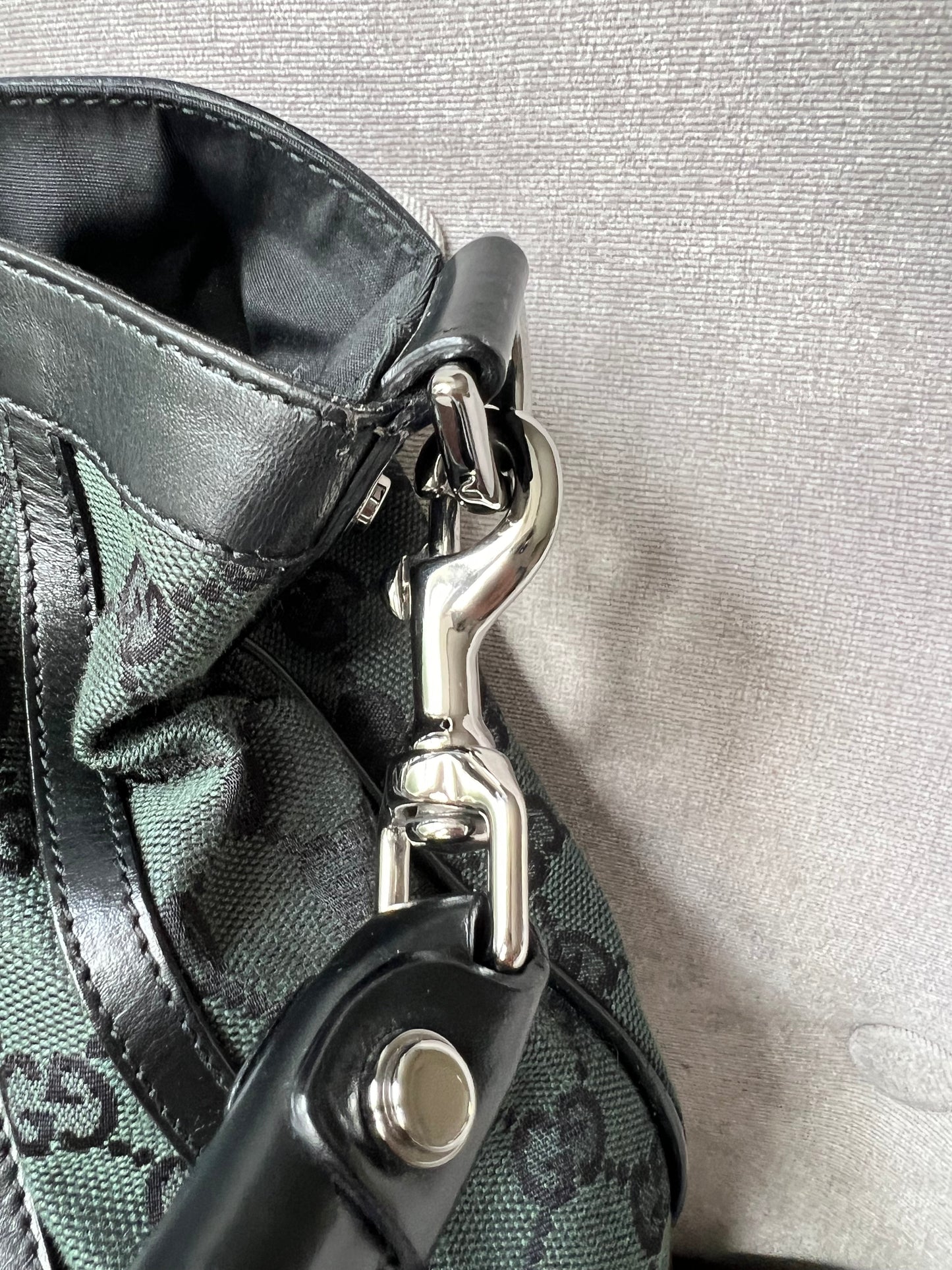 Gucci Abbey Convertible GG Canvas Tote