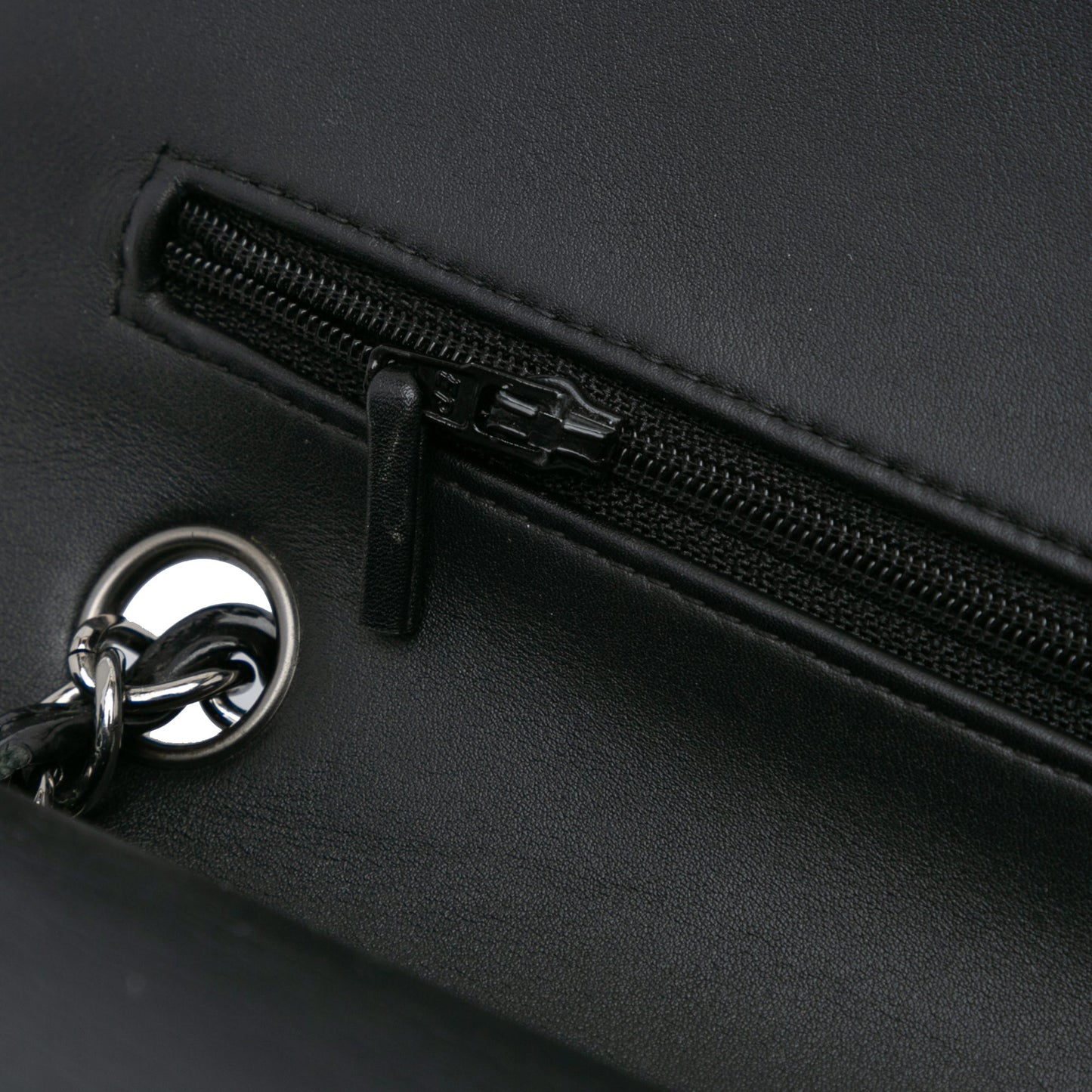 Black Chanel Medium Classic Patent Double Flap Shoulder Bag