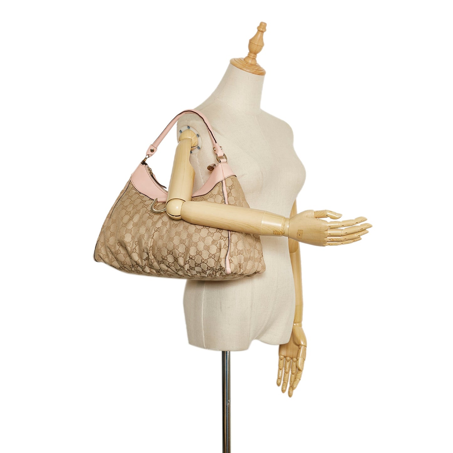 Gucci GG Canvas Abbey D-Ring Shoulder Bag