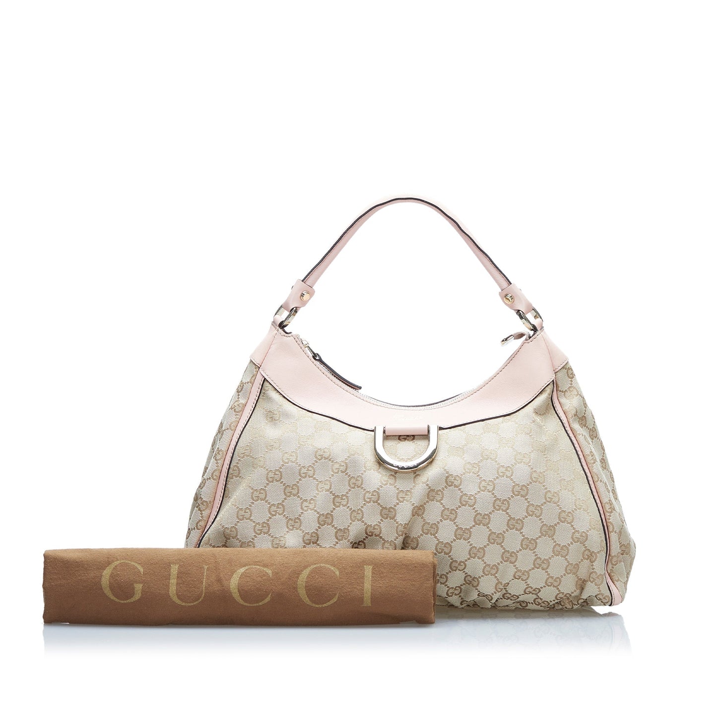 Gucci GG Canvas Abbey D-Ring Shoulder Bag