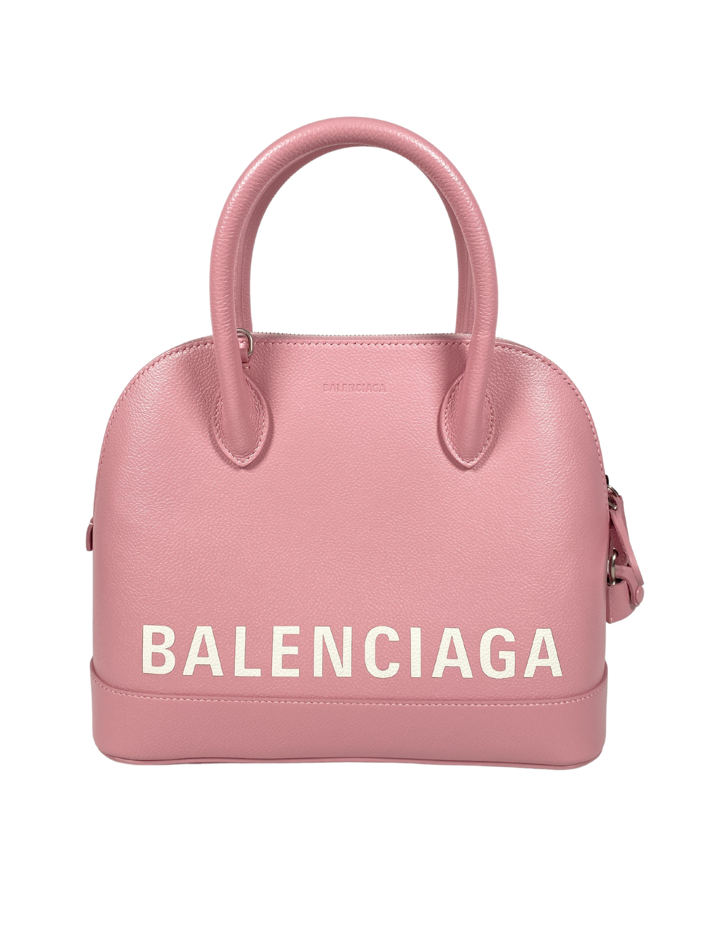 BALENCIAGA - VILLE SMALL TOP HANDLE LOGO PRINTED CROSS BODY BAG - NEW