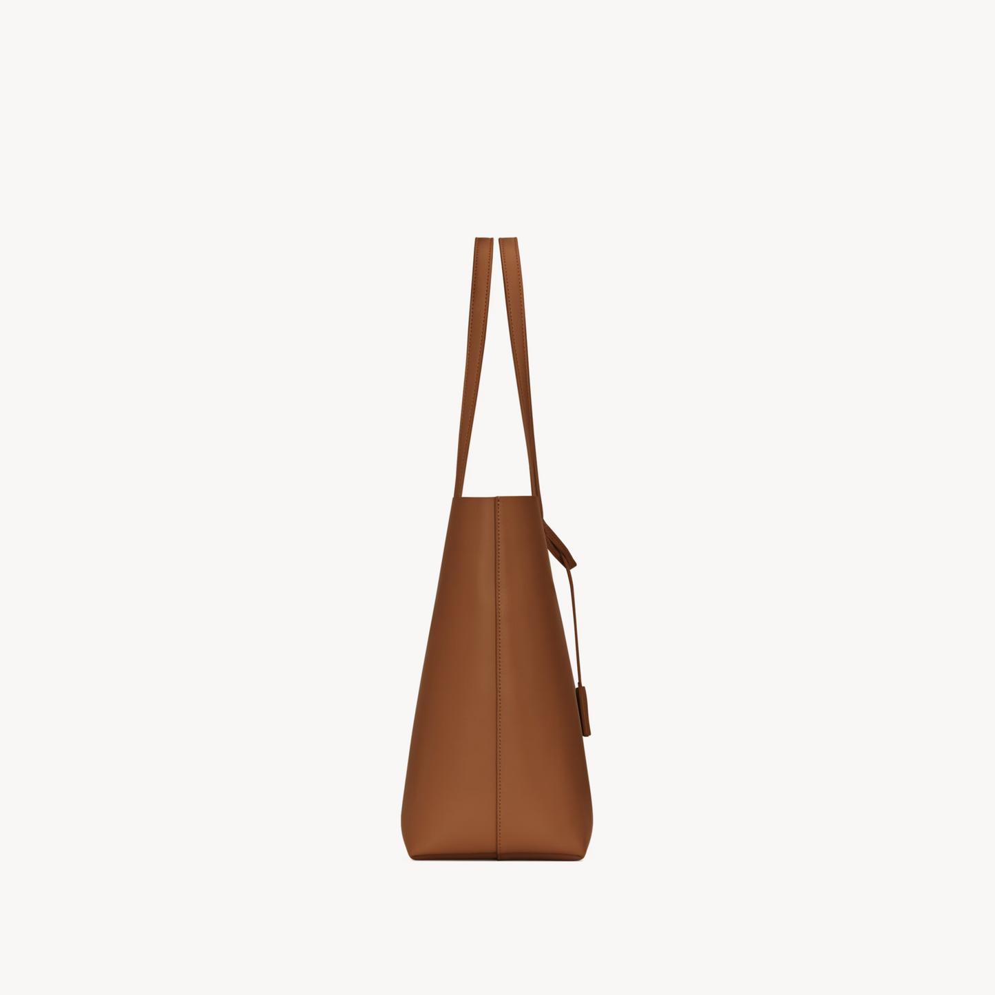 Saint Laurent Large East/West Tote Bag in Brick Leather – Cassandre Charm