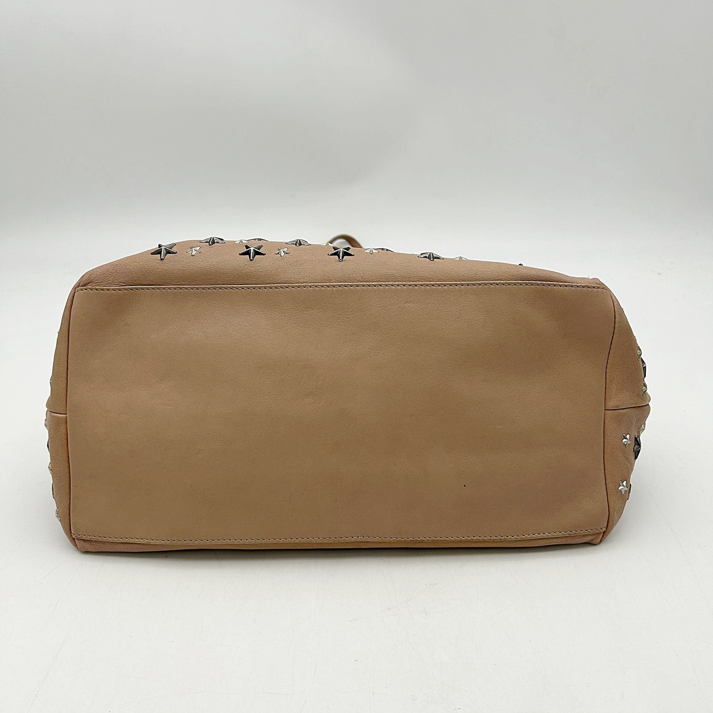 Jimmy Choo Star Studded Leather Tote Bag - Brown Totes, Handbags LA11914