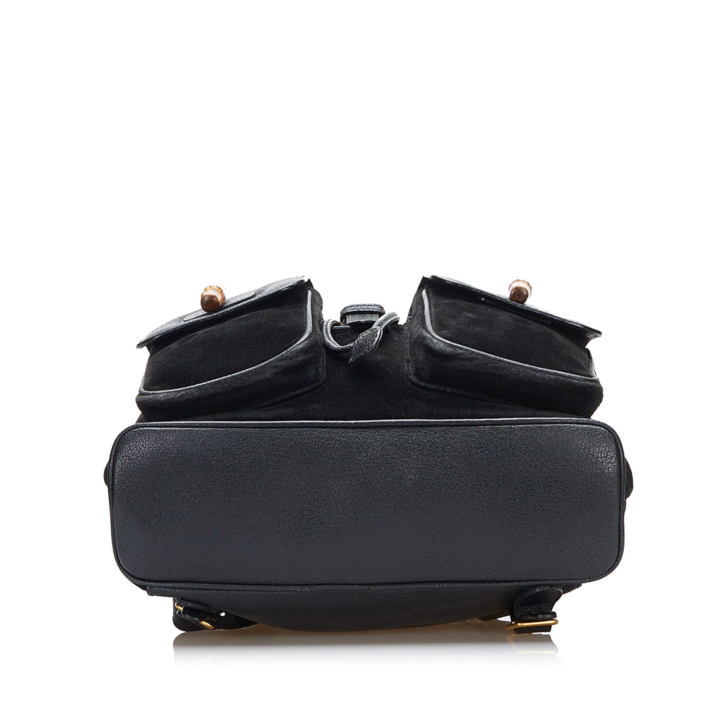 Gucci Bamboo Suede Backpack