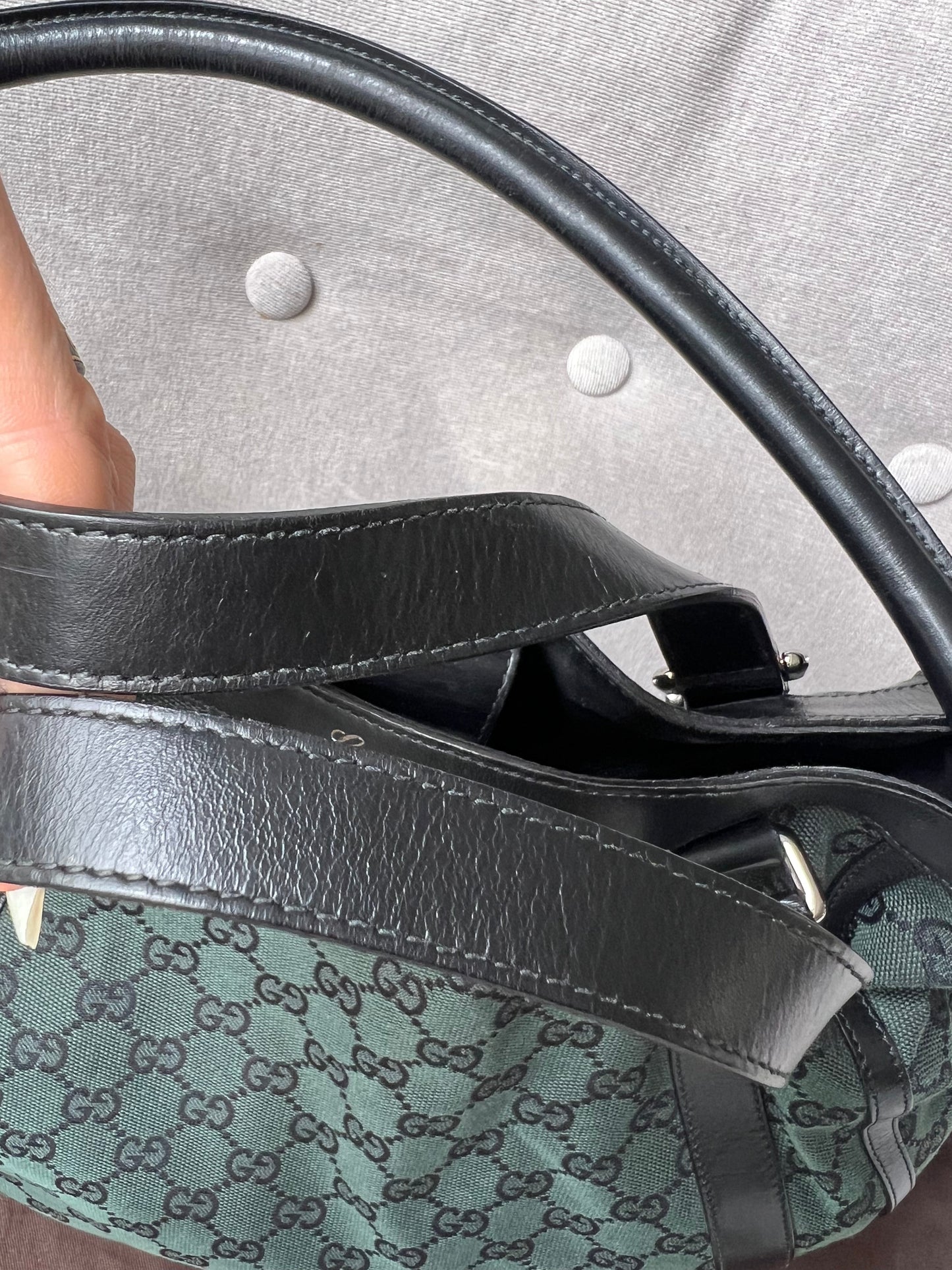 Gucci Abbey Convertible GG Canvas Tote