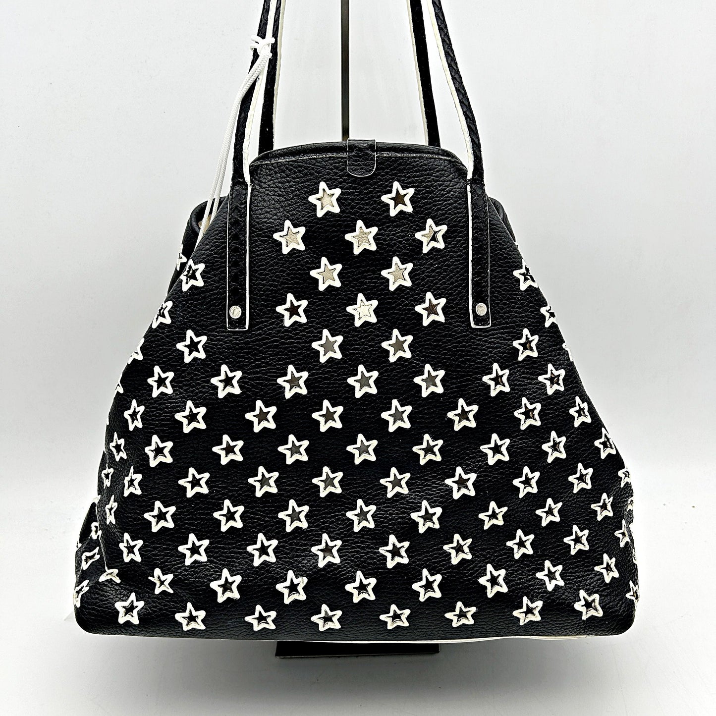 Jimmy Choo Leather Star Tote Bag - Black Totes, Handbags LA5877