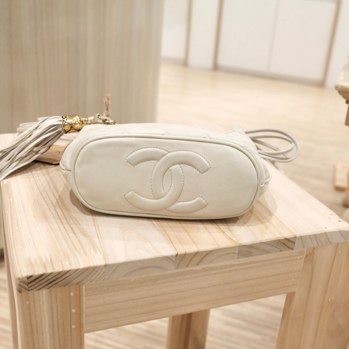 Chanel vintage hobo shoulder bag