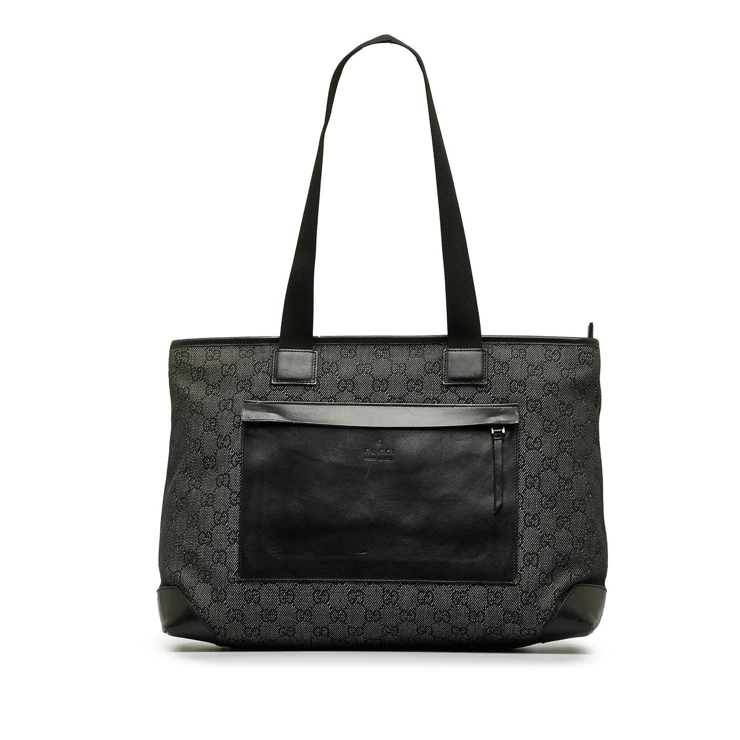 Black Gucci GG Canvas Tote Bag