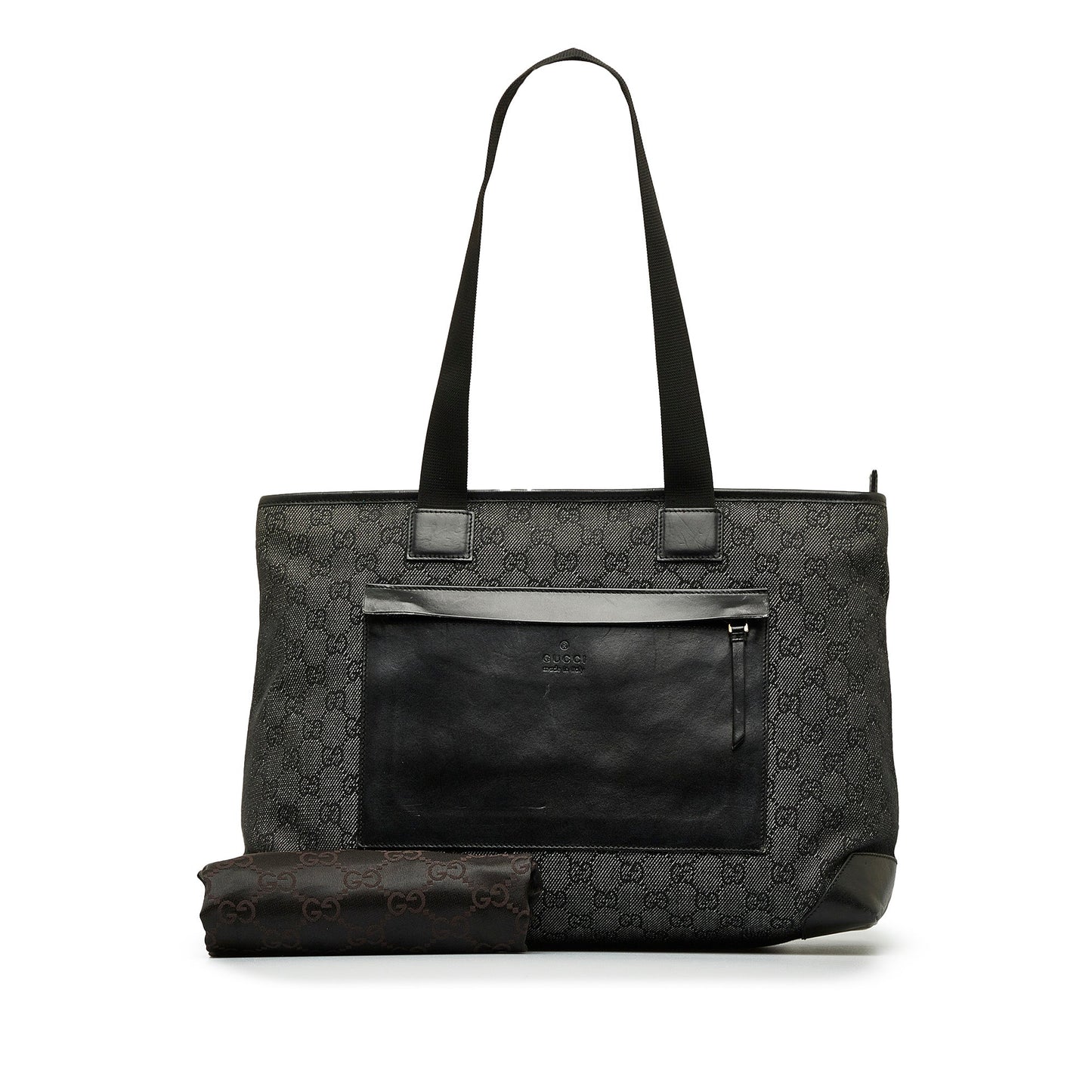 Black Gucci GG Canvas Tote Bag