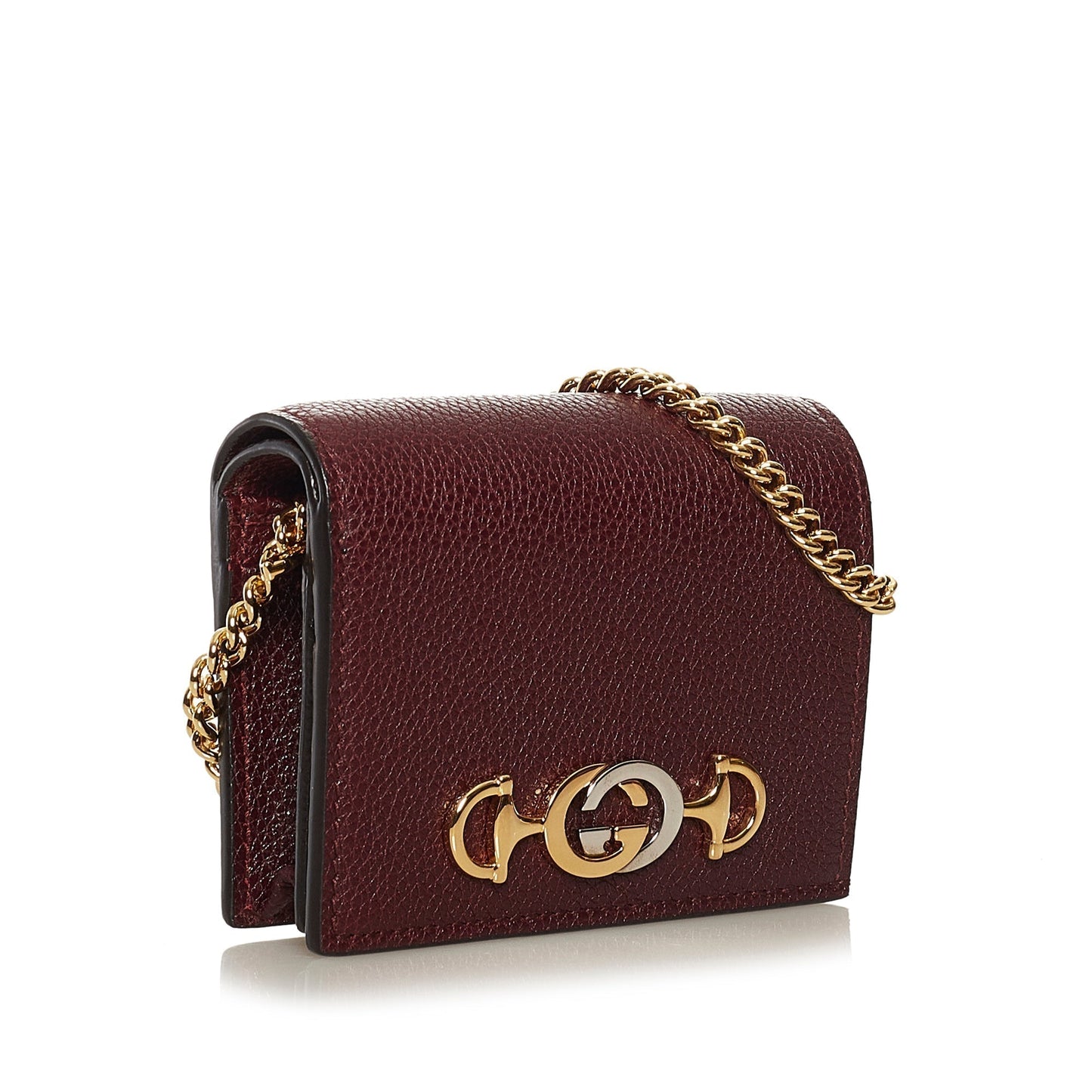 Gucci Zumi Leather Wallet Small Wallets
